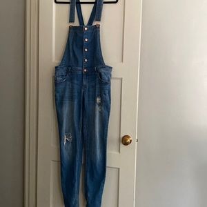 Denim Overalls